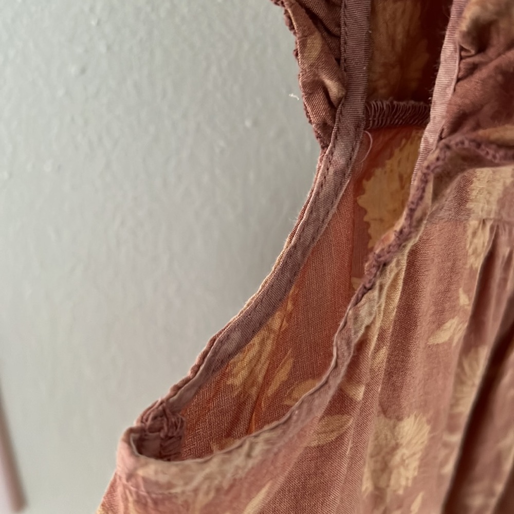 Christy Dawn Rust-Tan Bennet dress - Picture 8 of 8